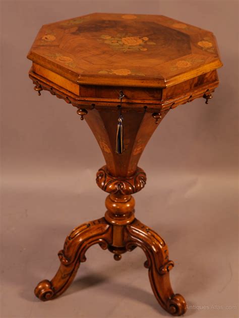 A Very Good Victorian Hexagonal Sewing Stand As437a2033 Antiques Atlas
