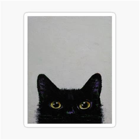 Black Cat Stickers Redbubble