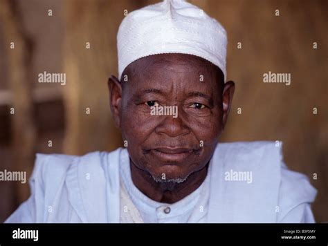 Zinder Niger West Africa Hausa Man Stock Photo Alamy