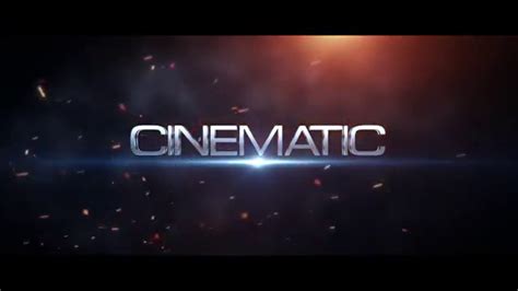 Cinematic Title After Effects Template Free Download Printable Templates