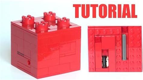 How To Make A Lego Puzzle Box Lego Diy Lego Craft Lego Minecraft