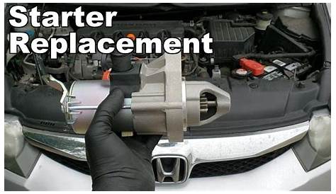 2014 honda accord starter replacement cost