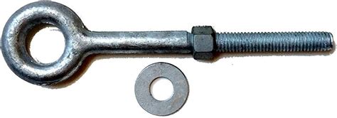 Drop Forged Galvanized Eyebolts 1 Eye Bolt With Washer And Nut Eye