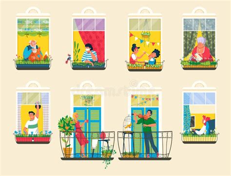 Neighbors Stock Illustrations 4885 Neighbors Stock Illustrations Vectors And Clipart Dreamstime