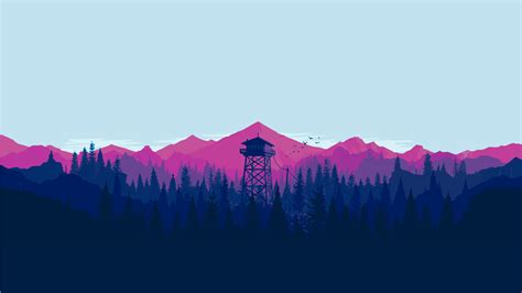 Sunrise Firewatch 2560 X 1440 Wallpaper