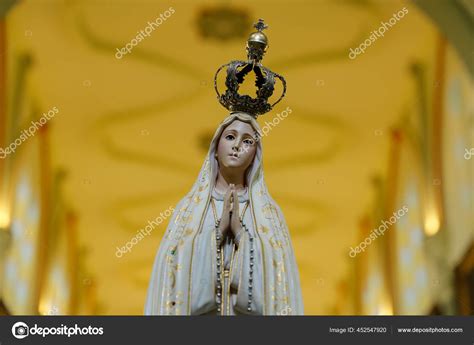 Statue Image Our Lady Fatima Mother God Catholic Religion Our Stock
