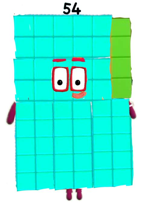 Numberblocks Face Stickers 40 49 Instant Download Pdf Png Etsy