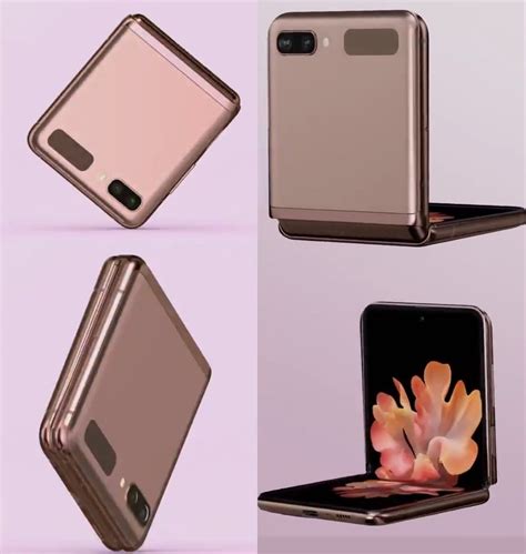 Samsung Galaxy Z Flip 5g Sm F707b Bronze Qualcomm Sm8250 Snapdragon 865