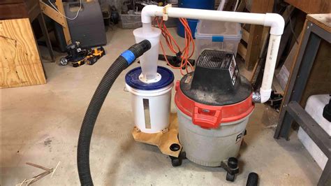 How To Make A Dust Collector With A Shop Vac Shop Poin