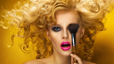 Women With Makeup Wallpapers Wallpaper Cave