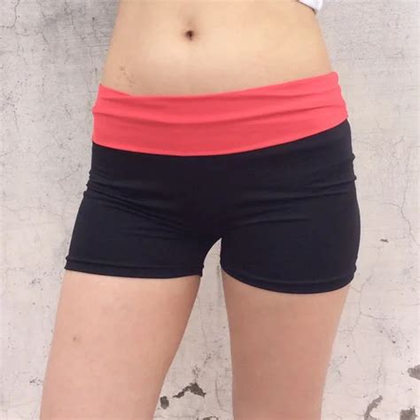 Hahasole Sexy Workout Yoga Short Pant Sport Shorts For Women S Gym Soft Legging High Waist