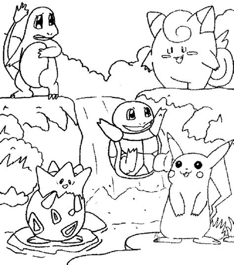 Coloriage Pokémon Dessin Animé Dessin Gratuit à Imprimer