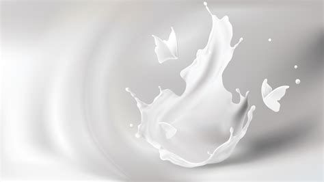 Milk Splash Crown Shape And Butterfly Silhouettes 17689097 Vector Art