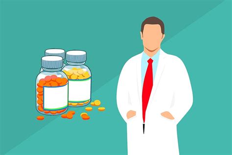 Free Download Hd Wallpaper Illustration Of A Pharmacist And Pill
