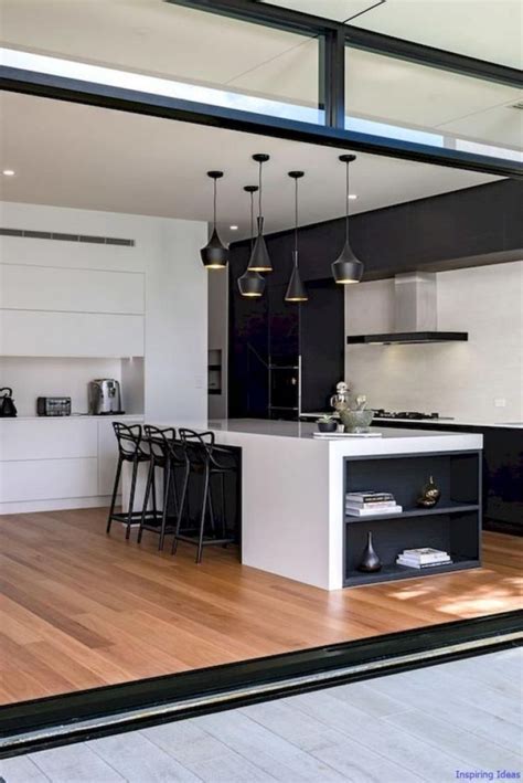 20 Modern Black And White Kitchens Decoomo
