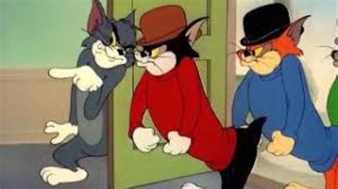 Do not deliver the meme caption via the title, the meme should not require the title to explain itself. Tom And Jerry Hired Goons | Know Your Meme