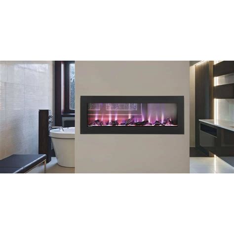 Napoleon Clearion Elite 50 Inch See Thru Built In Electric Fireplace