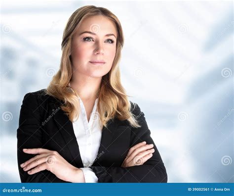 confident business woman stock image image of attractive 39002561