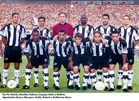 Com 17 vitórias, quatro empates e três derrotas. Atlético Mineiro, 1999. | Atletico mg, Clube atlético ...