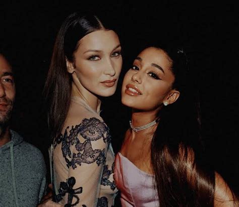 Info Ariana On Twitter Bella Hadid Postou Stories Chorando Após Ver O Video De Ariana Grande