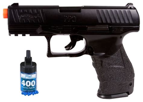 Refurbished Airsoft Walther Ppq Spring Pistol Kit W 400 Bbs Man