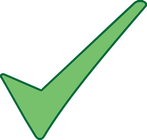 Download Ticks Mark Green Royalty Free Vector Graphic Pixabay