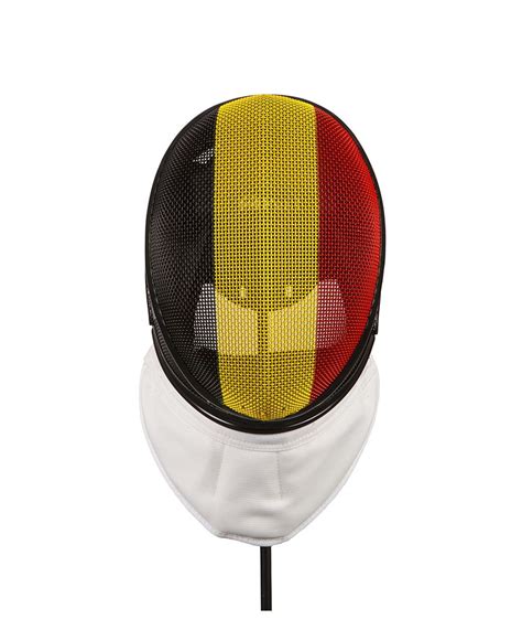 X Change Fie Epee Mask With Bel Flag Design