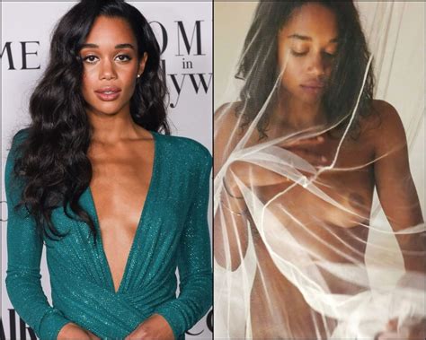 Laura Harrier Topless 5 Photos ʖ The Fappening Frappening