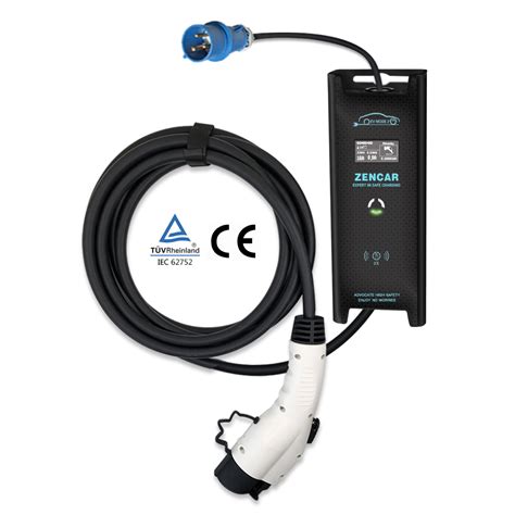 Level 2 Ev Charger Iec 62752 16a 32a Zencar Evse 32a 16a