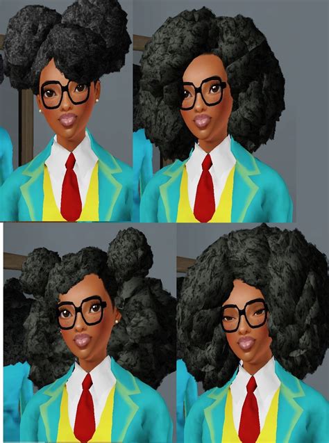 Sims3 Afro Hair Sims3