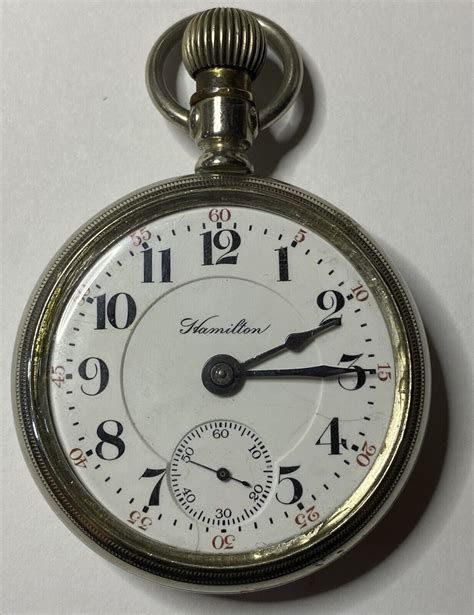 Hamilton Pocket Watch Serial Number 452002 Grade 940