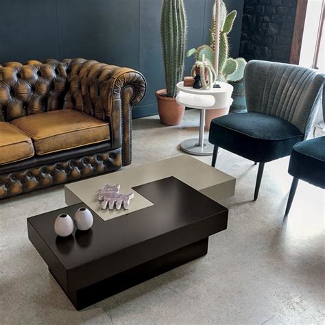 Our table offers a simplistic structure and metallic colors for a modern touch. 'Tetris' Contemporary modular coffee table by Target Point ...