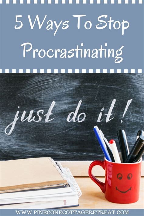 These 5 Tips Can Help You To Stop Procrastinating Today Learn How To