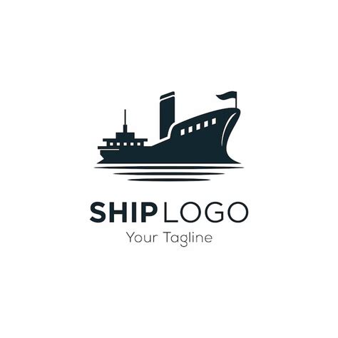 Premium Vector Cruise Ship Logo Template