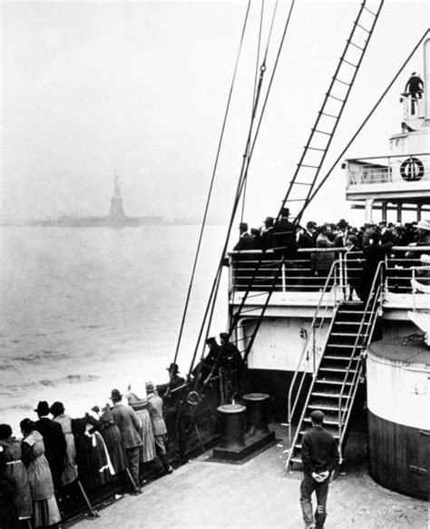Arriving Of Immigrants In Ellis Island New York Photo By Edwin Levick