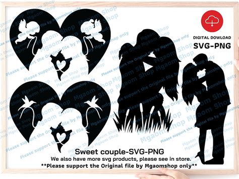 Sweet Couple Svg Valentine Svg Valentines Day 4 File Sweet Couple