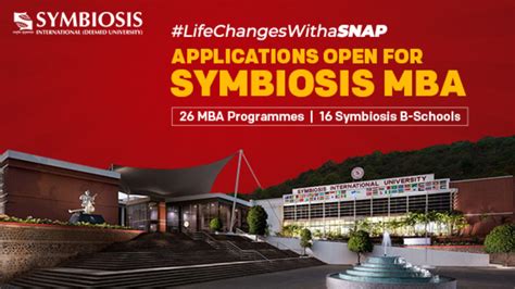 Symbiosis Mba Admission Process Through Snap Entrance Exam Oneindia News