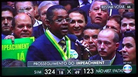 Votação Do Impeachment Da Dilma Dep Márcio Marinho Youtube