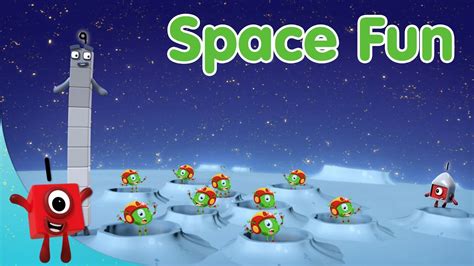 Numberblocks Space Fun 🚀 Learn To Count Learningblocks Youtube