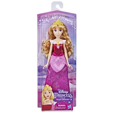 Disney Princess Royal Shimmer Aurora Doll Fashion Doll With Skirt And