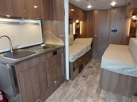 Small Rvs With The Twin Bed Layouts Comparison Rv Floor Plans