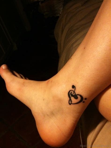 These tiny tattoos are small you might miss them. 68 Best Music Tattoos