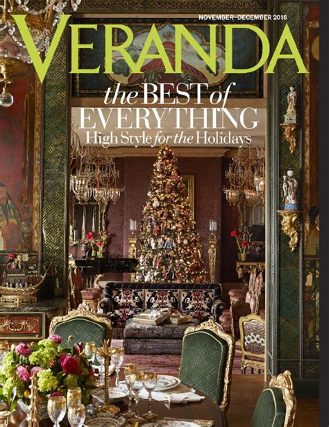 Veranda Magazine Lifestyle At Its Finest