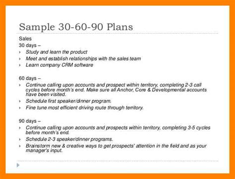30 60 90 Day Plan For New Managers Examples Retyjet