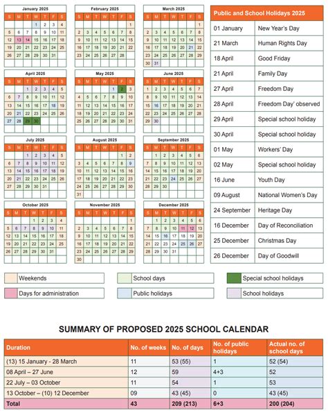 School Calendar Sa 2025 Pammy Christiana