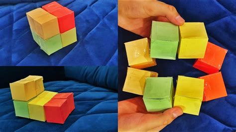 Origami Infinity Cube Fantasy Physics Youtube