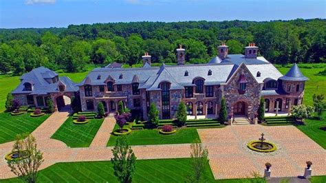 An Opulent Chateau Style Mega Mansion One Hour From New York City Youtube