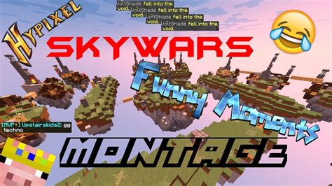 Hypixel Skywars Funny Moments Montage 3 Youtube