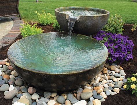 Backyard fountains can suit any garden style, garden size, or gardener's time commitment. 280 best Garden Ponds, Waterfalls and Features images on ...