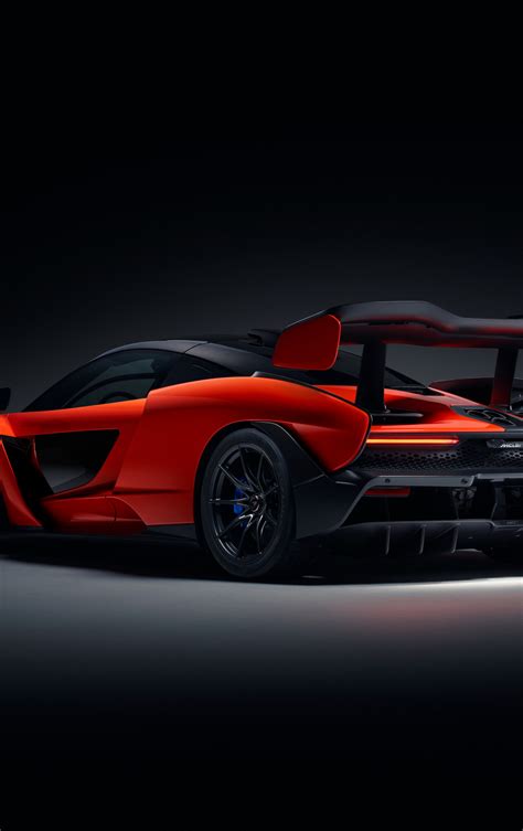 Download 840x1336 Wallpaper Mclaren Senna Rear View 4k I Phone 5 I Phone 5 S I Phone 5 C I